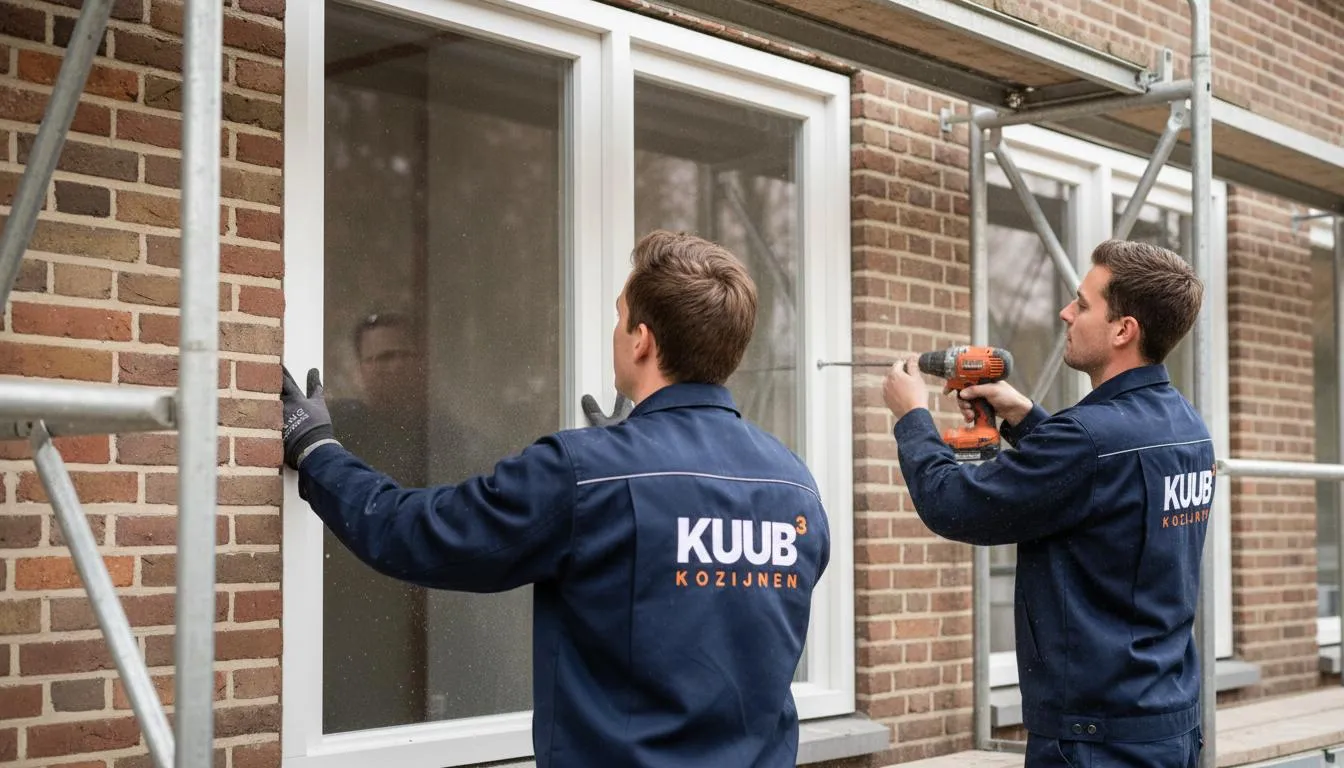 Geplaatst door eigen monteurs